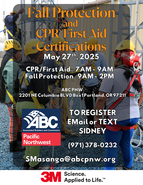 Fall Protection and CPR First Aid Certification